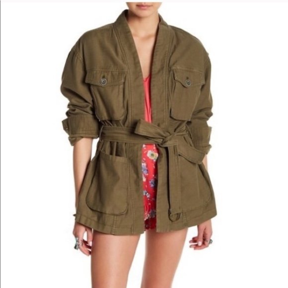 FREE PEOPLE In our Nature Cargo Jacket - Picture 1 of 5
